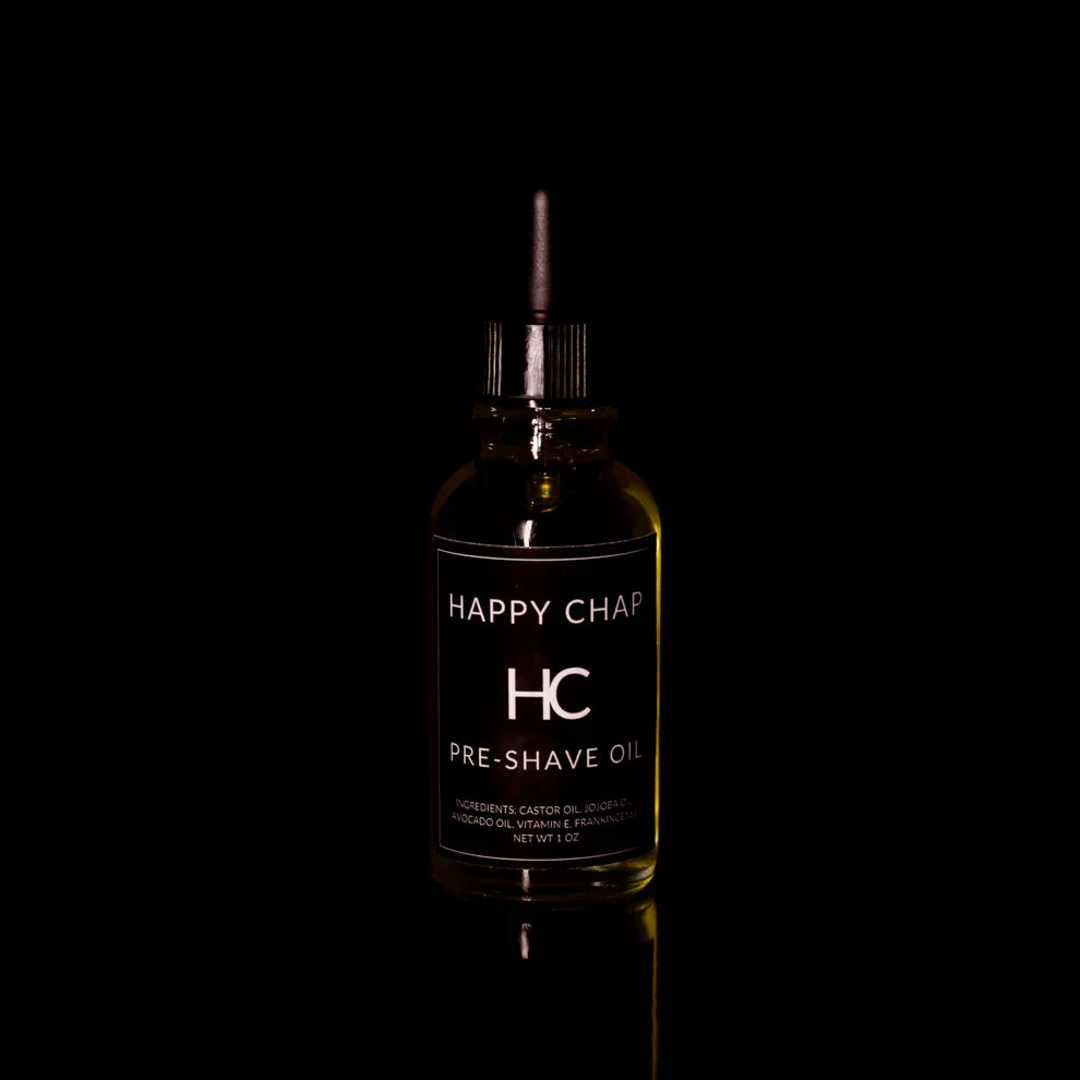 Happy Chap Pre-Shave Oil 1 Oz by Pasteur Pharmacy