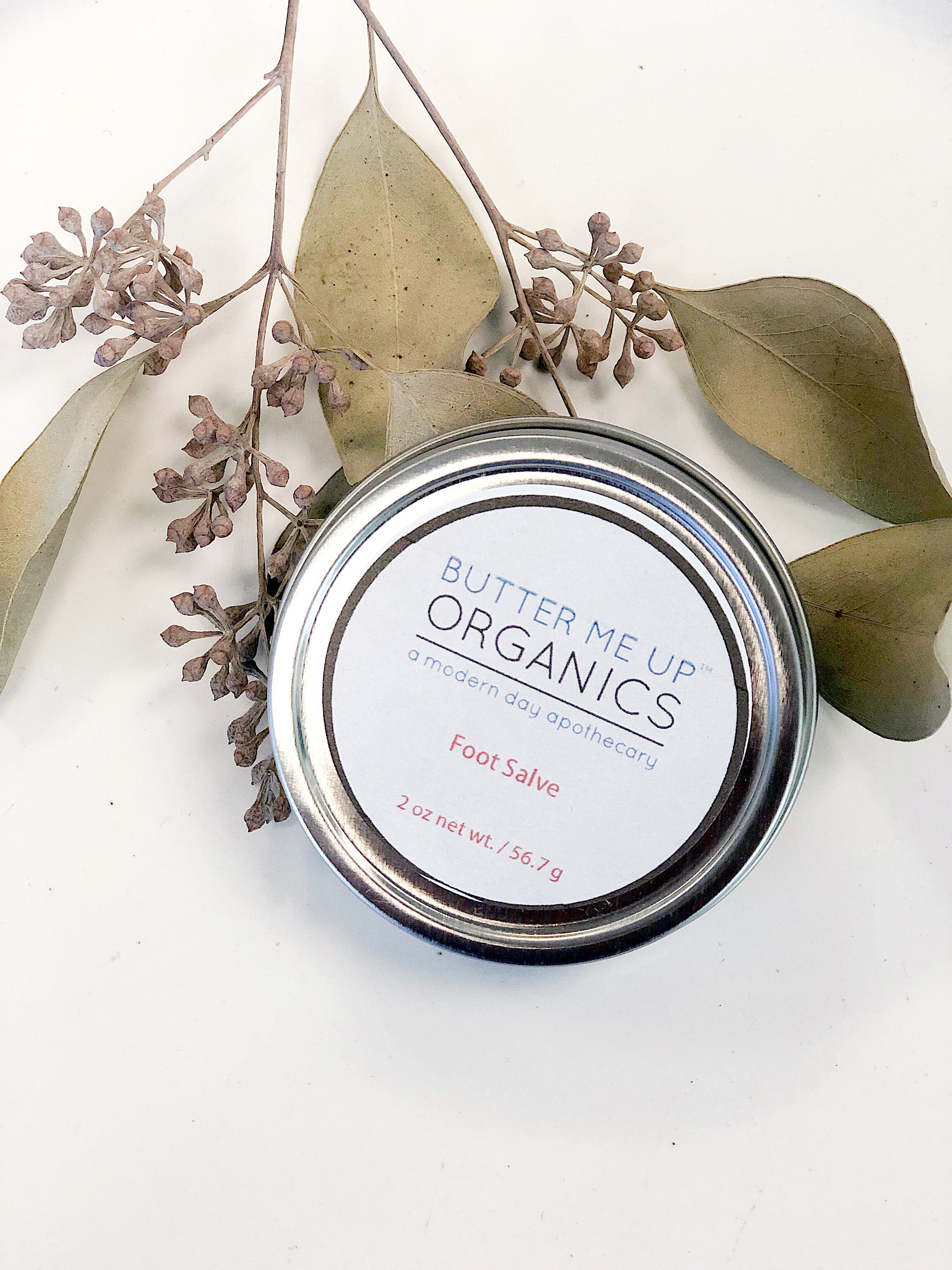 Foot Salve/ Dry Cracked Feet / Heel Salve / Foot Butter by Butter Me Up Organics