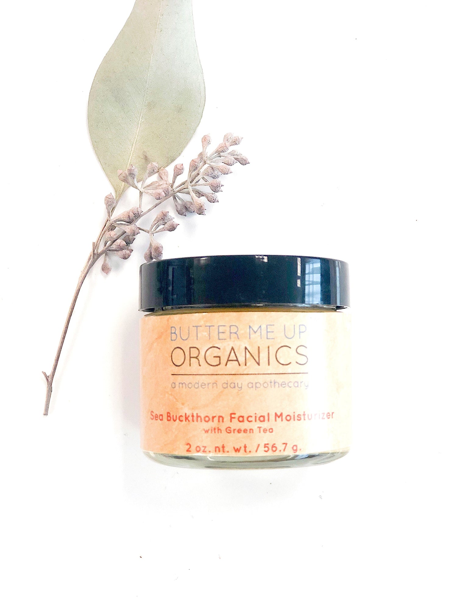 Sea Buckthorn Facial Moisturizer / Organic Face Moisturizer / Facial Care / Face Nutrition by Butter Me Up Organics