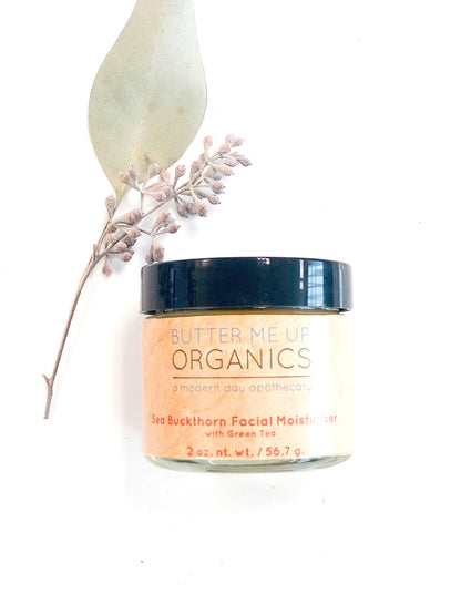 Sea Buckthorn Facial Moisturizer / Organic Face Moisturizer / Facial Care / Face Nutrition by Butter Me Up Organics