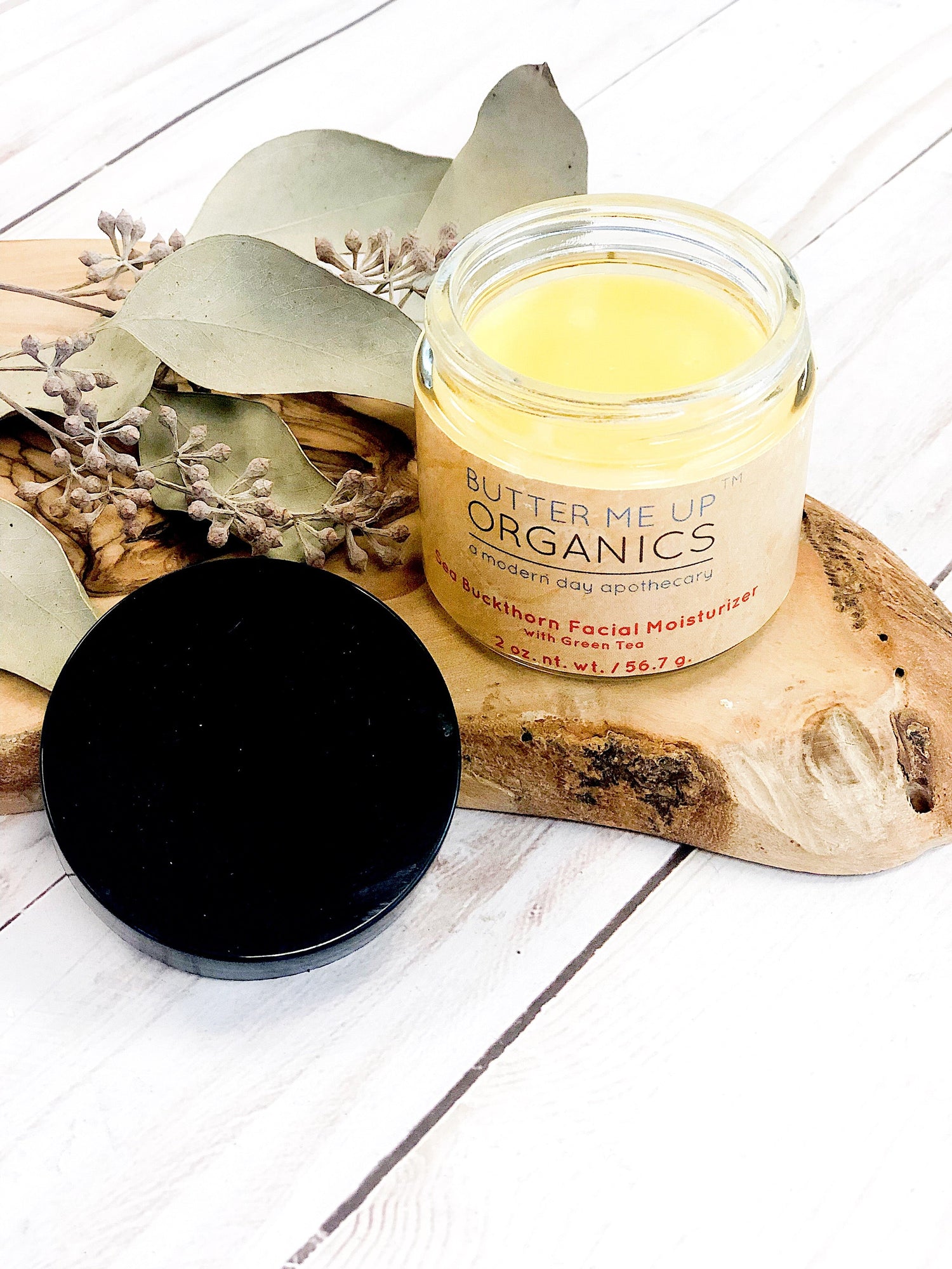 Sea Buckthorn Facial Moisturizer / Organic Face Moisturizer / Facial Care / Face Nutrition by Butter Me Up Organics