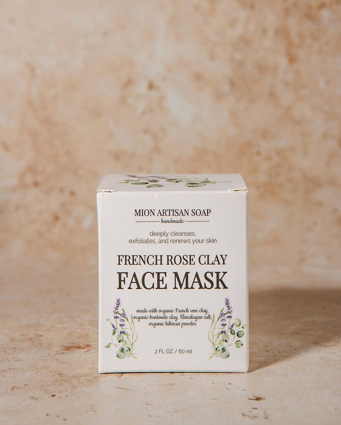 French Rose Clay Face Mask | Tone, Clear, and Detox by MION Artisan Soap Co.