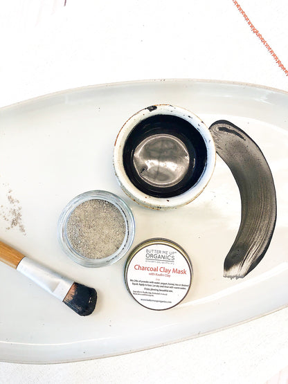 Organic Charcoal Mask / Activated Charcoal Mask by Butter Me Up Organics