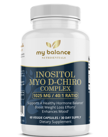 Myo D-Chiro Inositol - Supports Metabolic / Hormonal Balance by My Balance