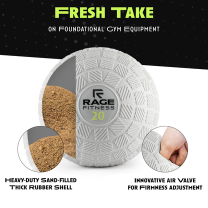 Tread Slam Ball by Rage Fitness