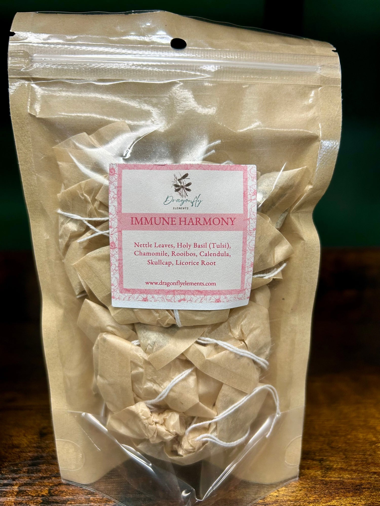 Immune Harmony Herbal Tea by Dragonfly Elements