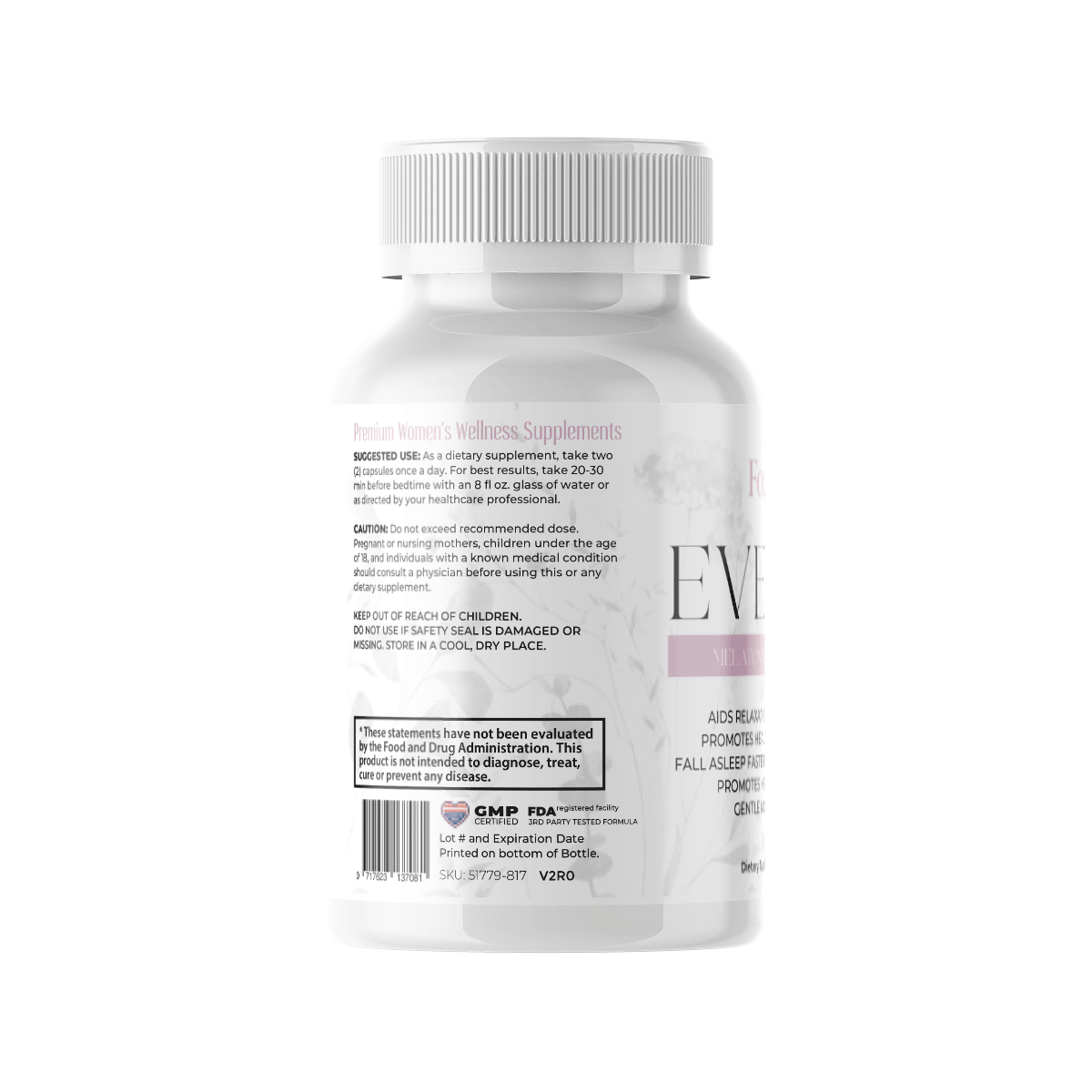 Evening Melatonin Sleep Formula by ForWomn | Women&