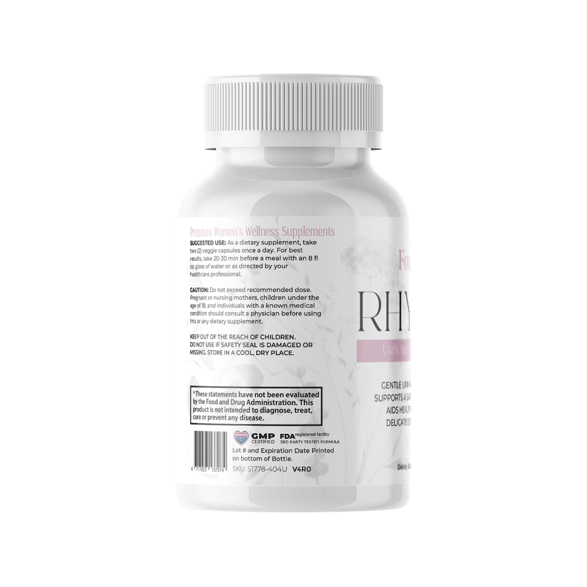 Rhythm Urinary Tract Support Supplement by ForWomn | Women&