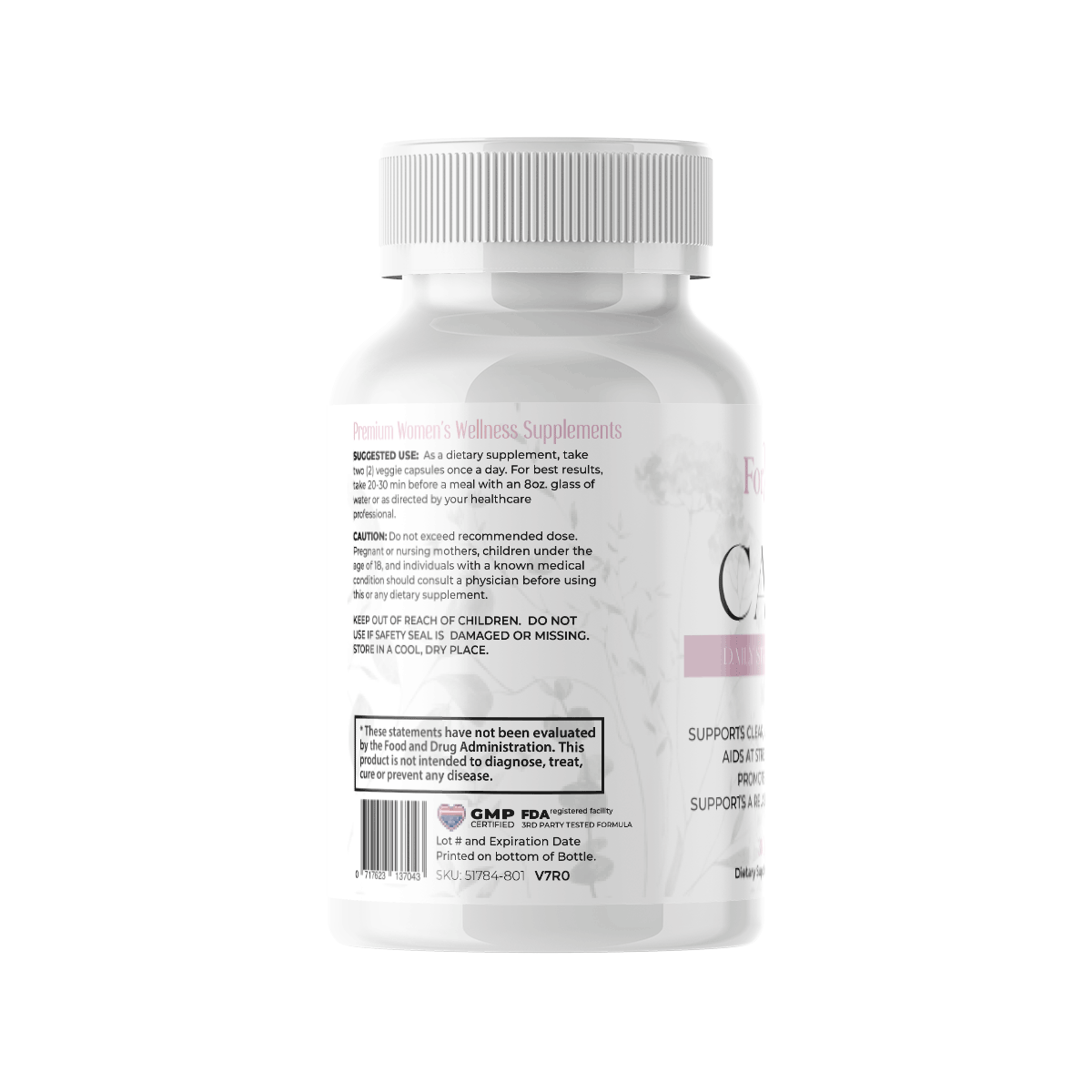 Calm Daily Stress Support Supplement by ForWomn | Women&