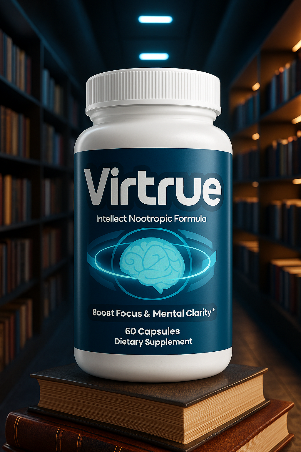 Intellect | Focus, Memory &amp; Reaction Nootropic Capsules by Virtrue