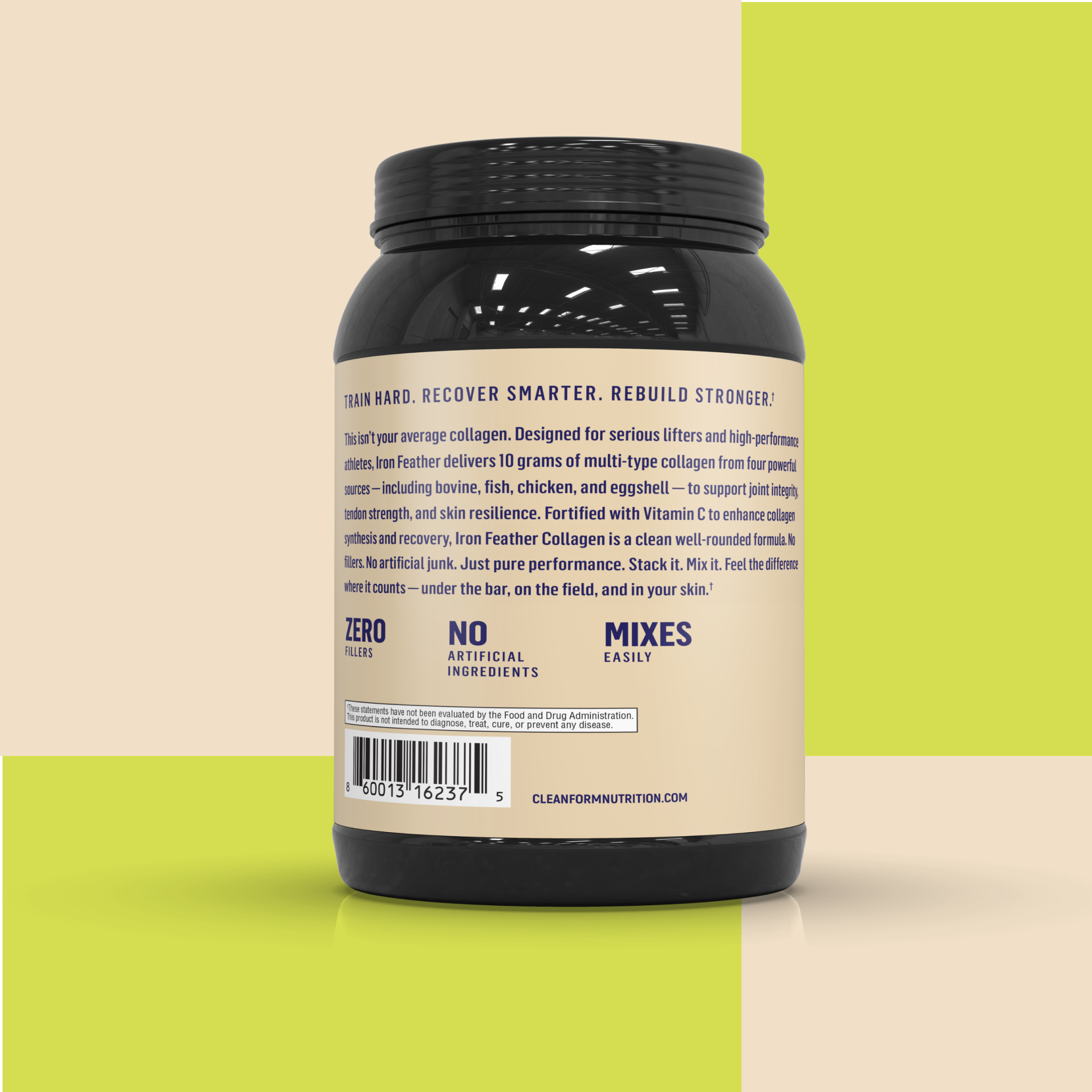 Iron Feather Collagen by CleanForm Nutrition