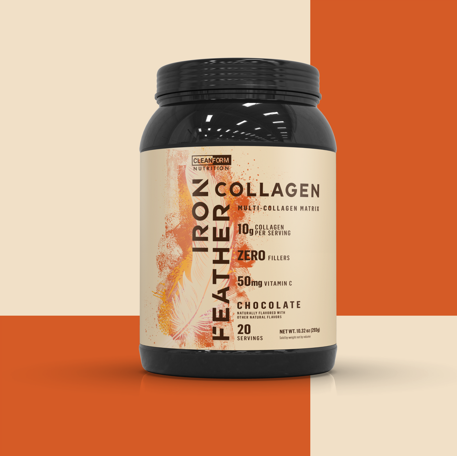 Iron Feather Collagen by CleanForm Nutrition