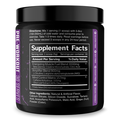 The Curse! Pre-Workout 30 Serve by JNX Sports