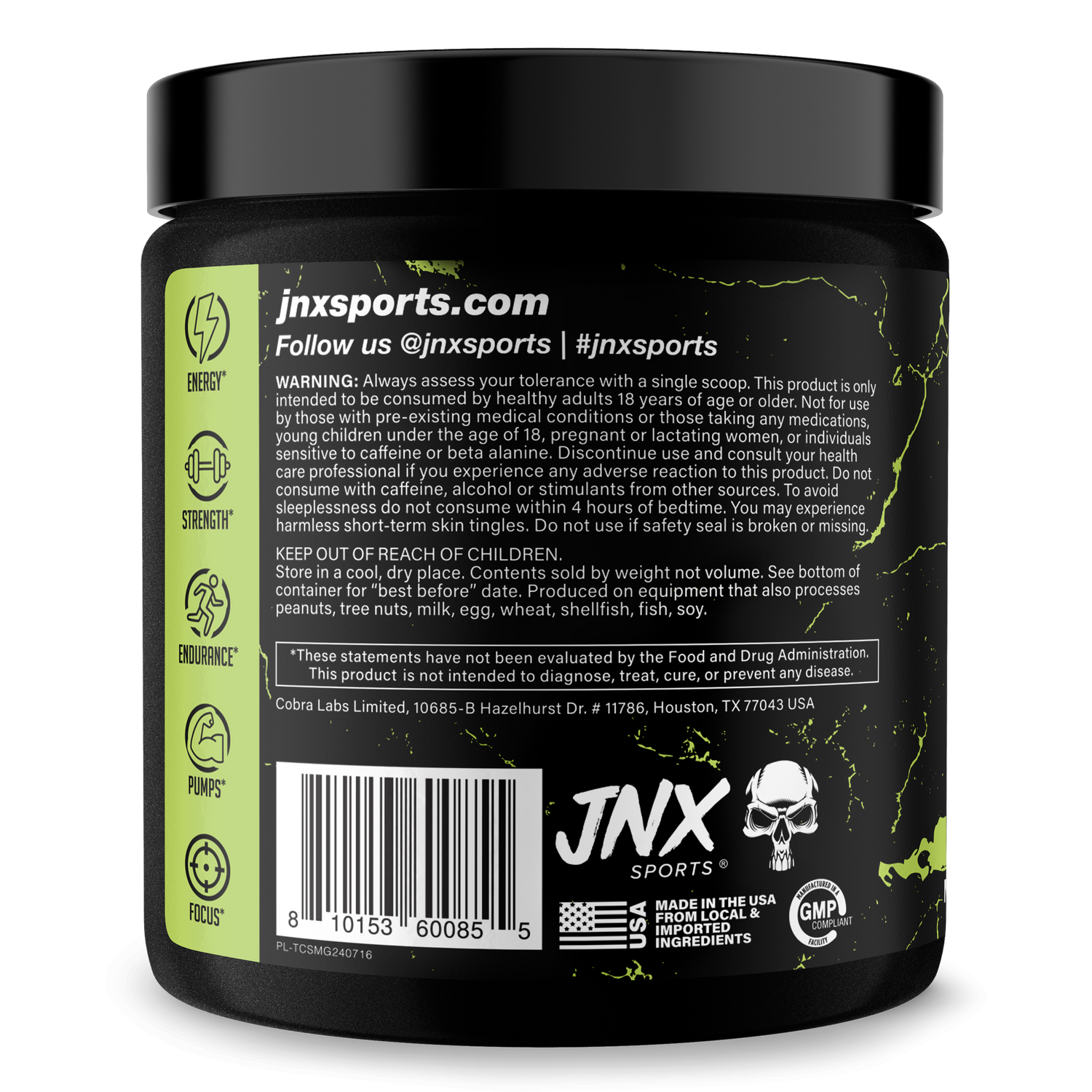 The Curse! Pre-Workout by JNX Sports