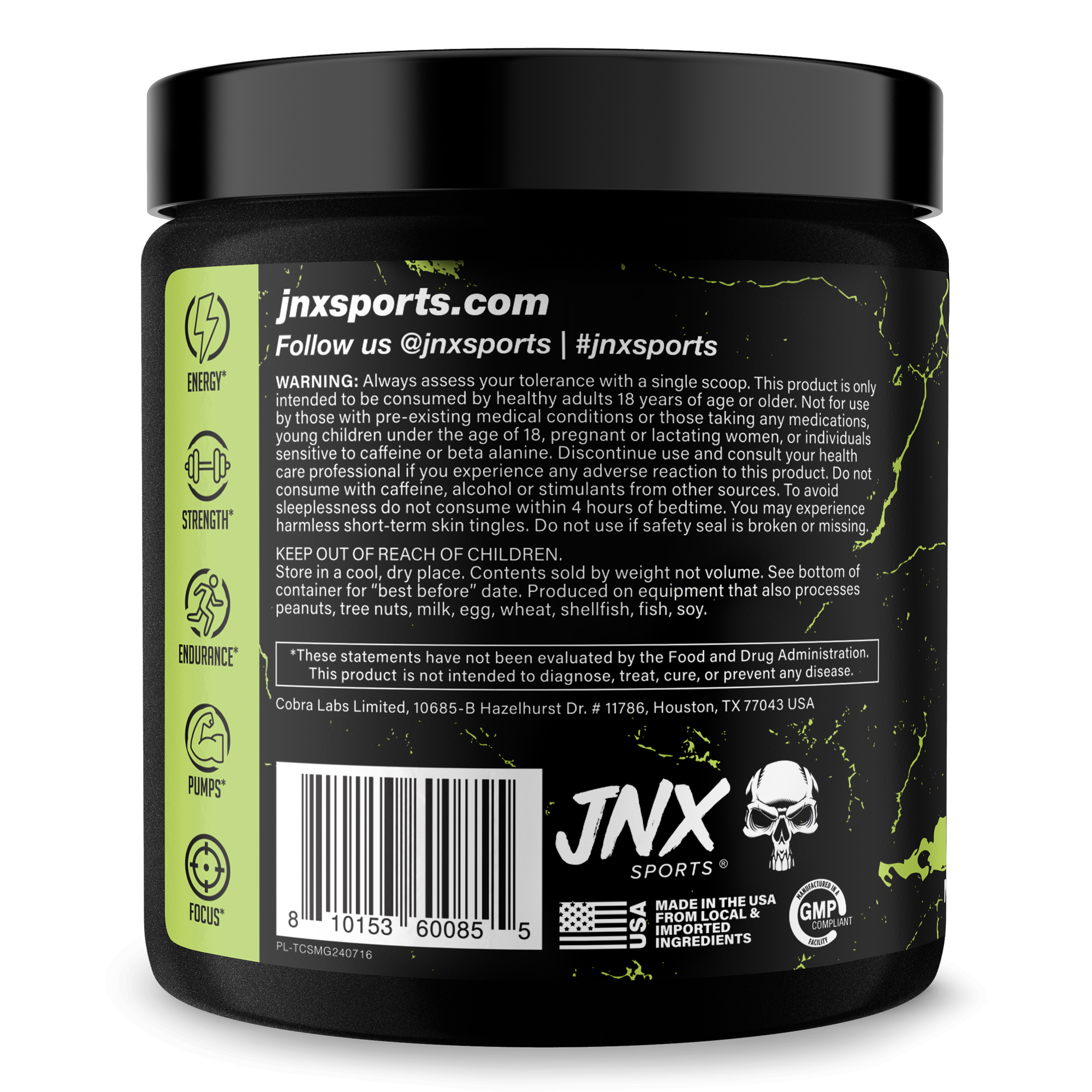 The Curse! Pre-Workout by JNX Sports