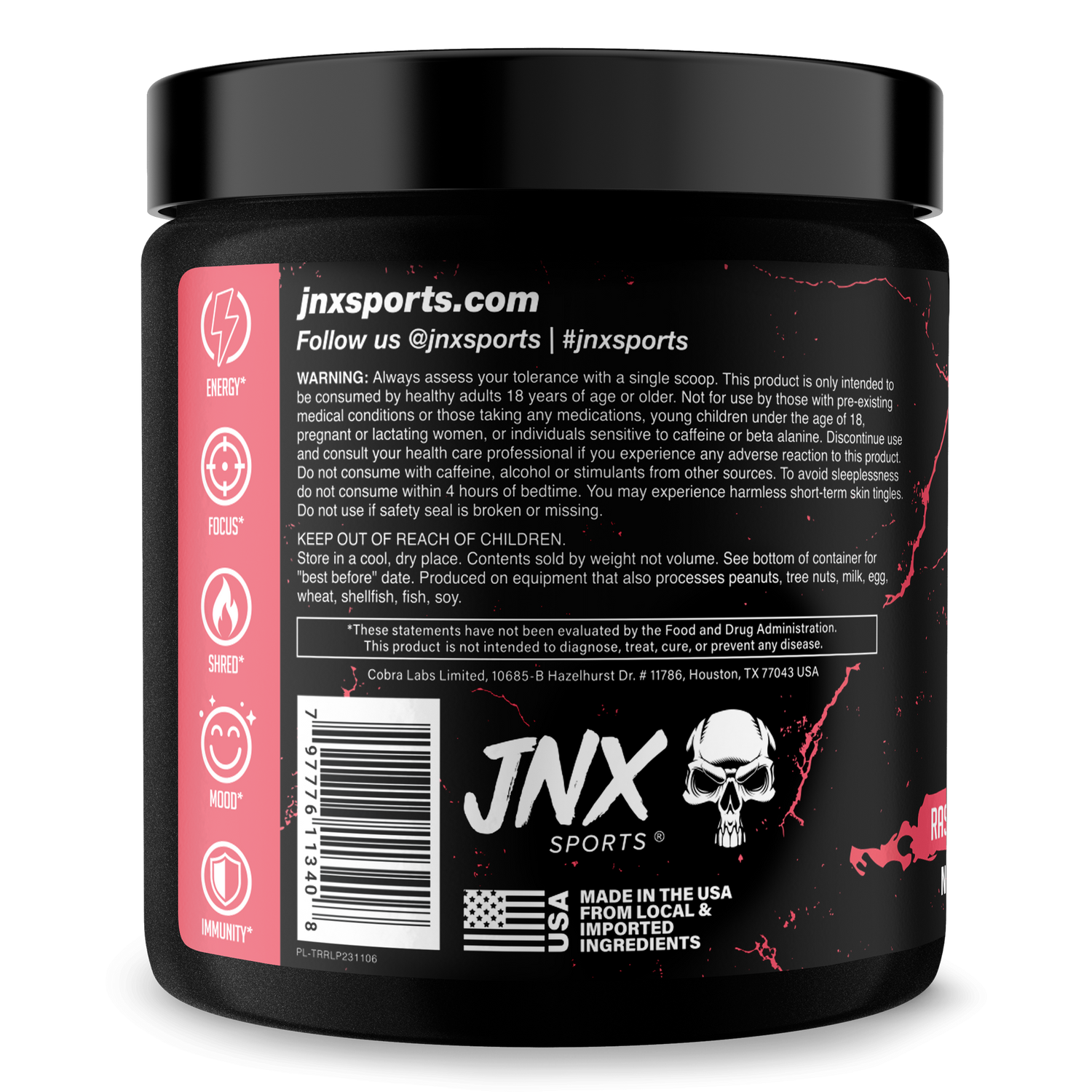 The Ripper! Fat Burner by JNX Sports