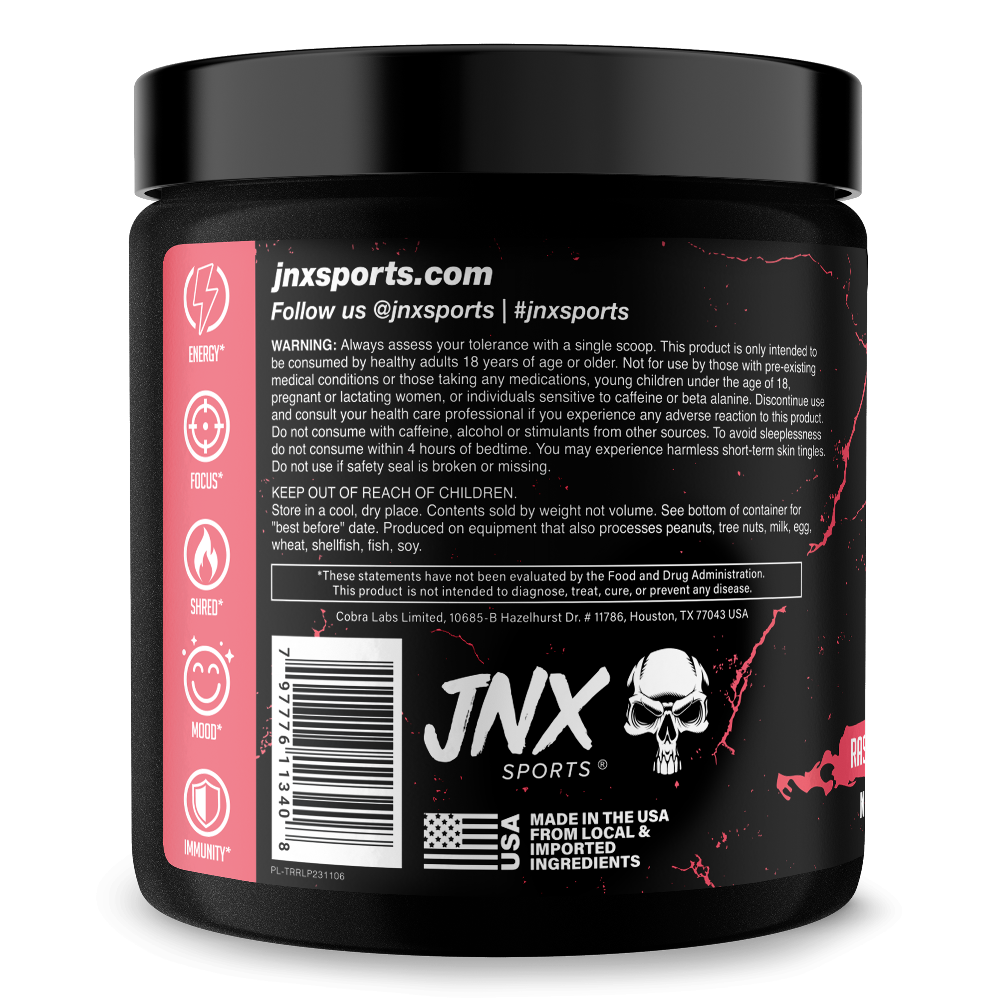 The Ripper! Fat Burner by JNX Sports