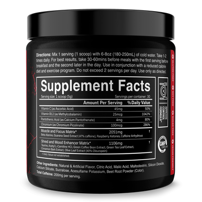 The Ripper! Fat Burner by JNX Sports