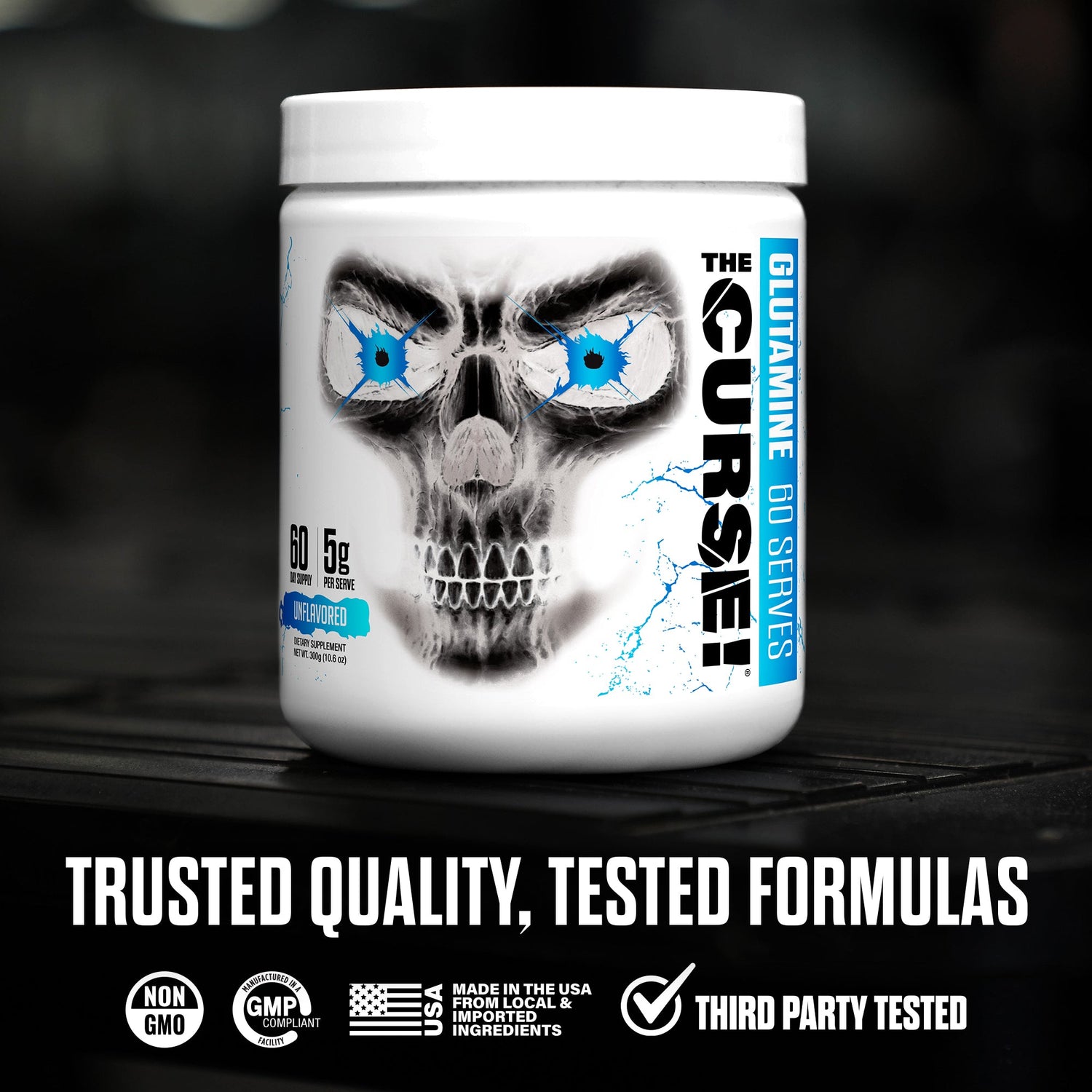 The Curse! Micronized Glutamine by JNX Sports