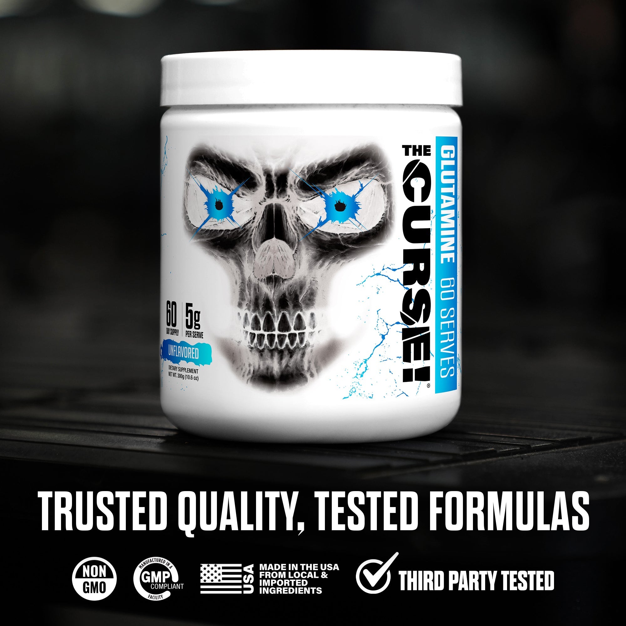The Curse! Micronized Glutamine by JNX Sports