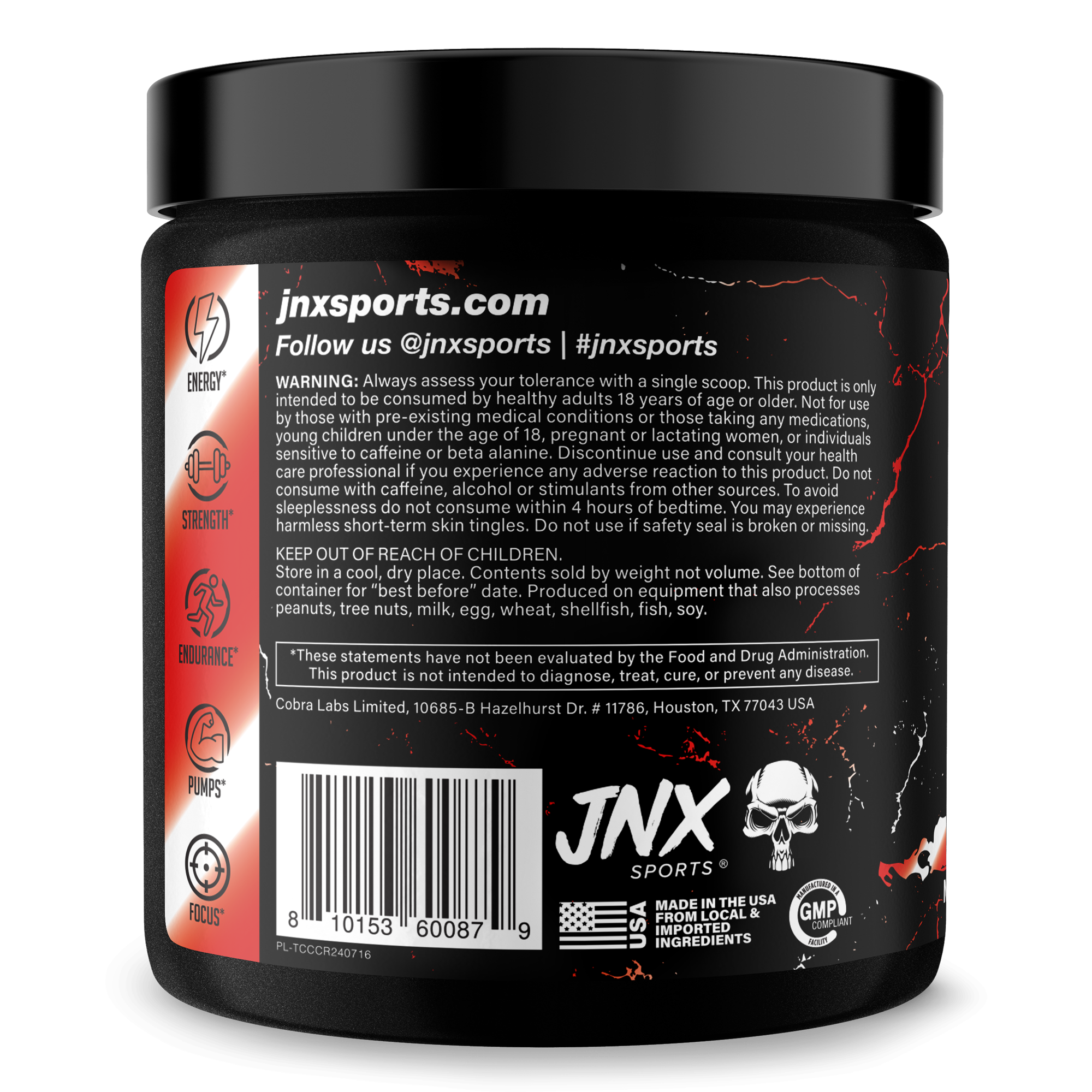 The Curse! Pre-Workout by JNX Sports