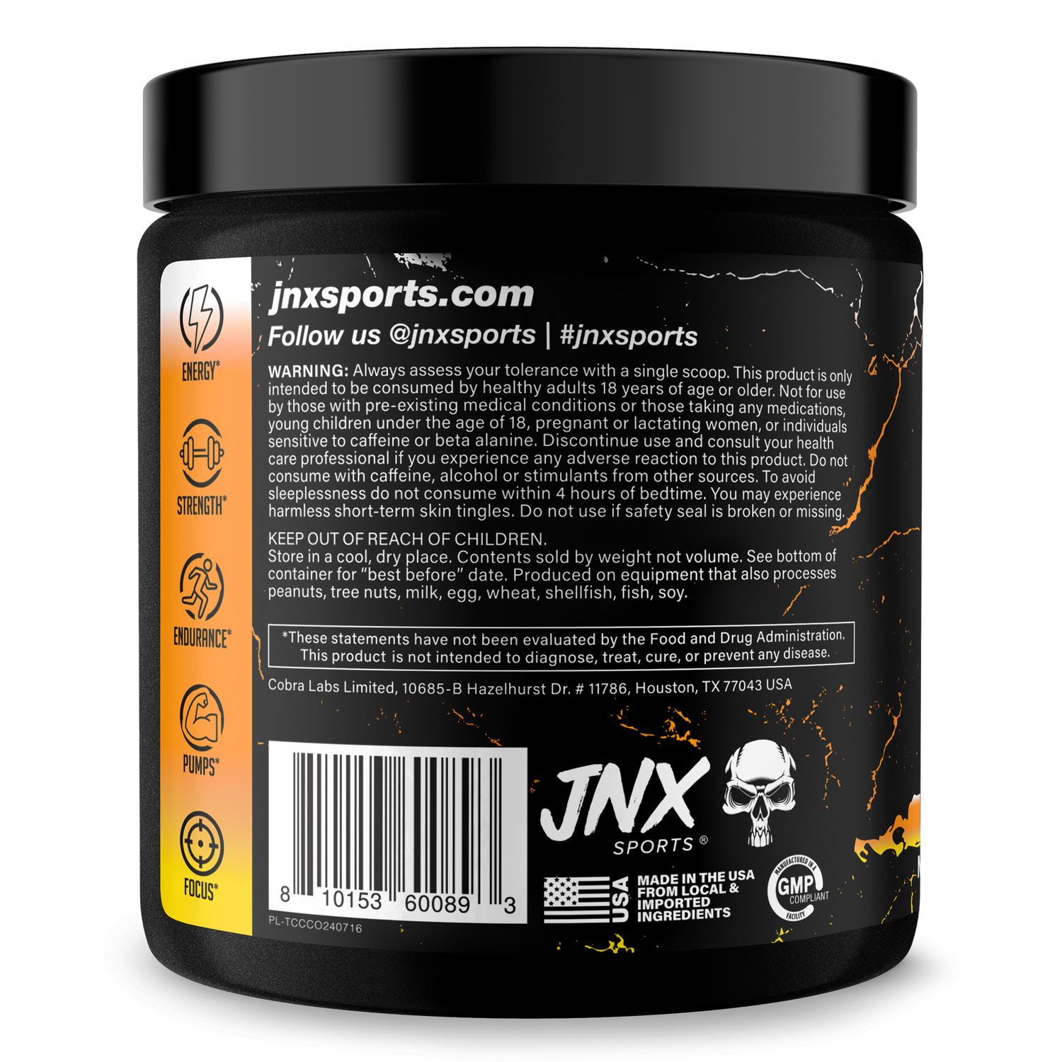 The Curse! Pre-Workout by JNX Sports
