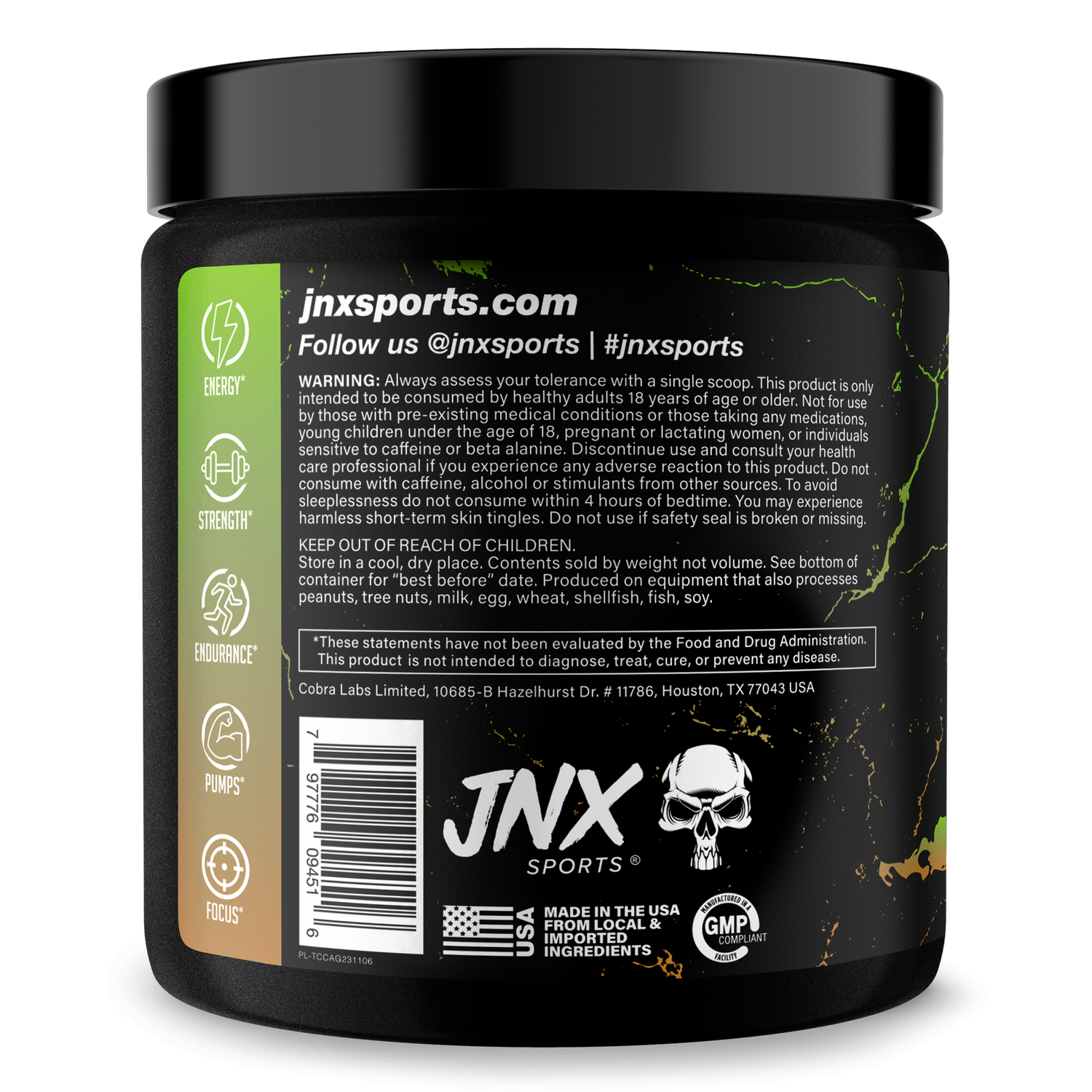 The Curse! Pre-Workout by JNX Sports