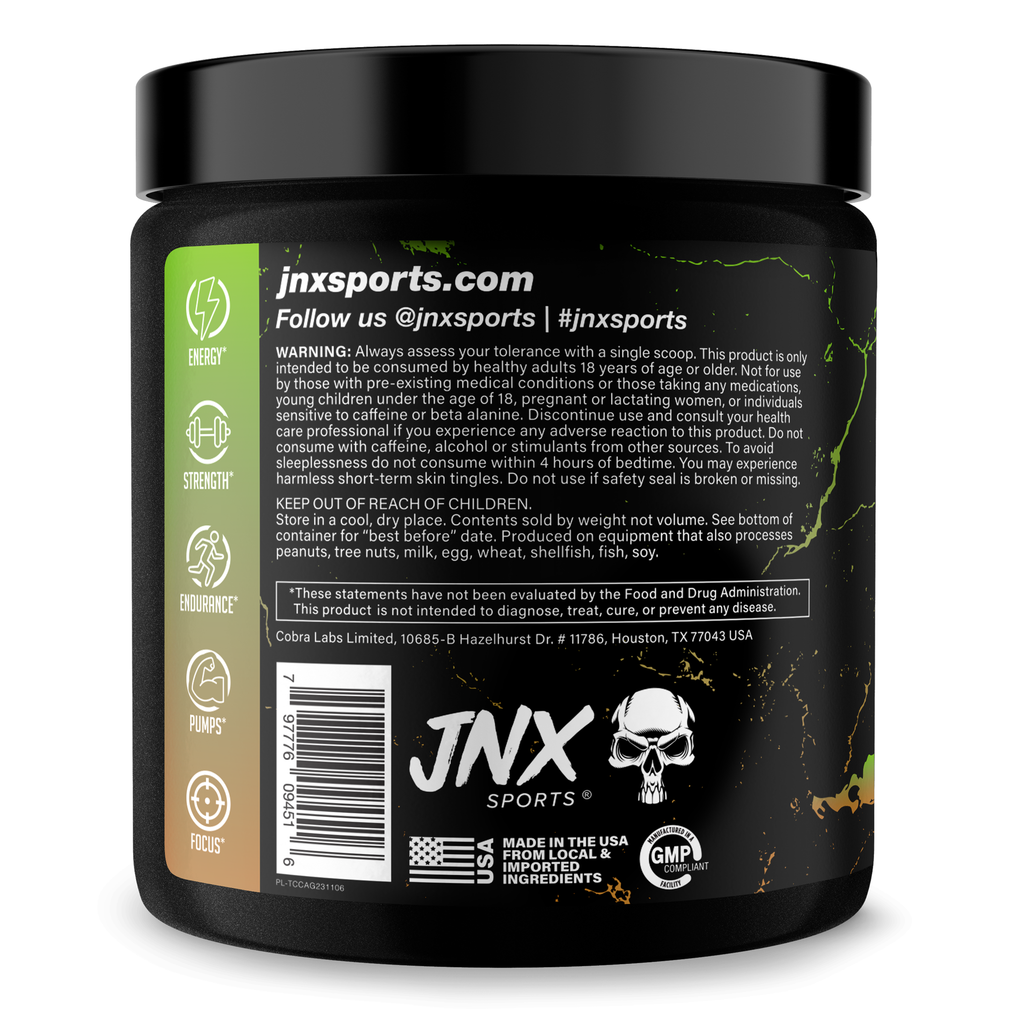 The Curse! Pre-Workout by JNX Sports