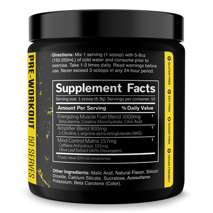 The Curse! Pre-Workout by JNX Sports