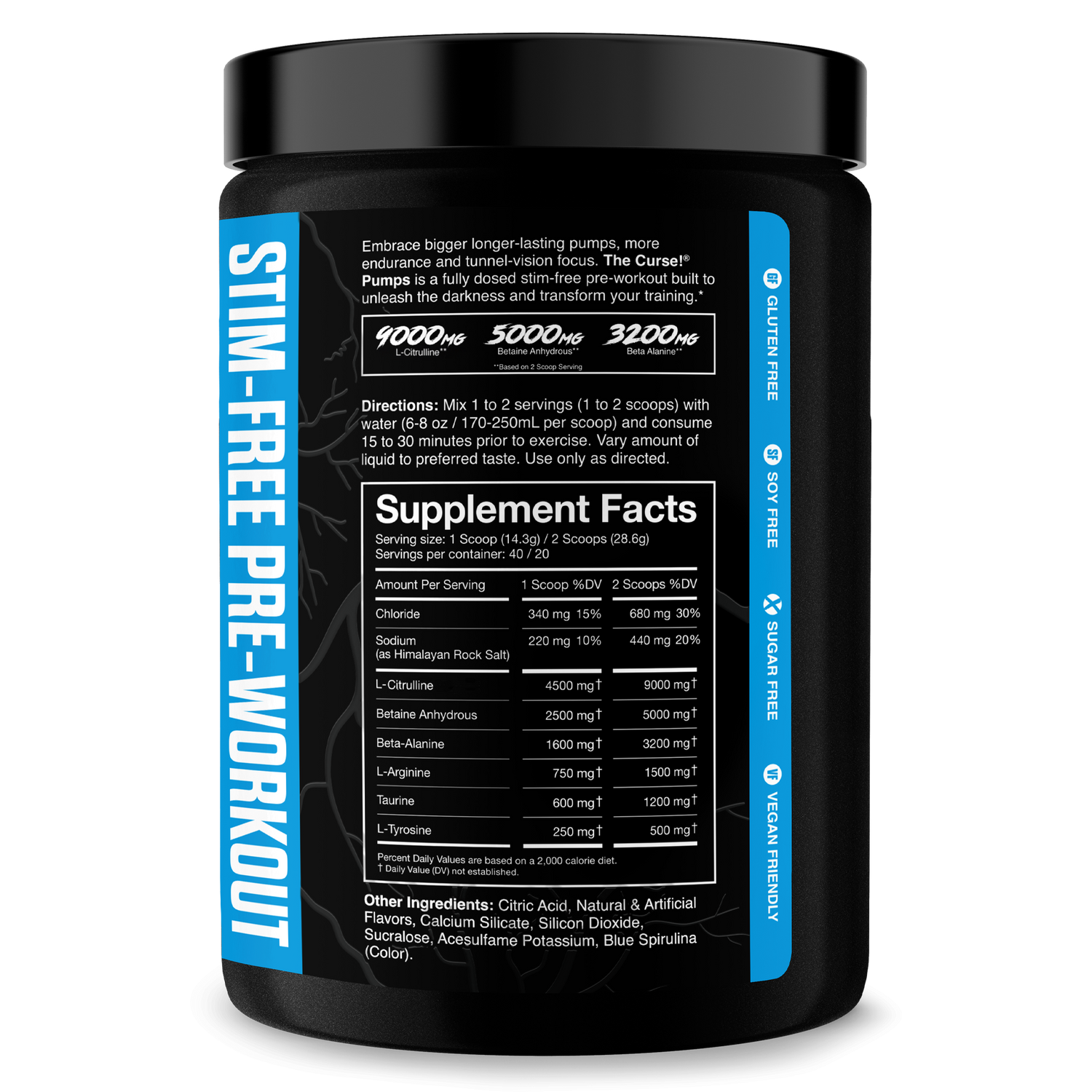 The Curse! Stim-Free Pump by JNX Sports