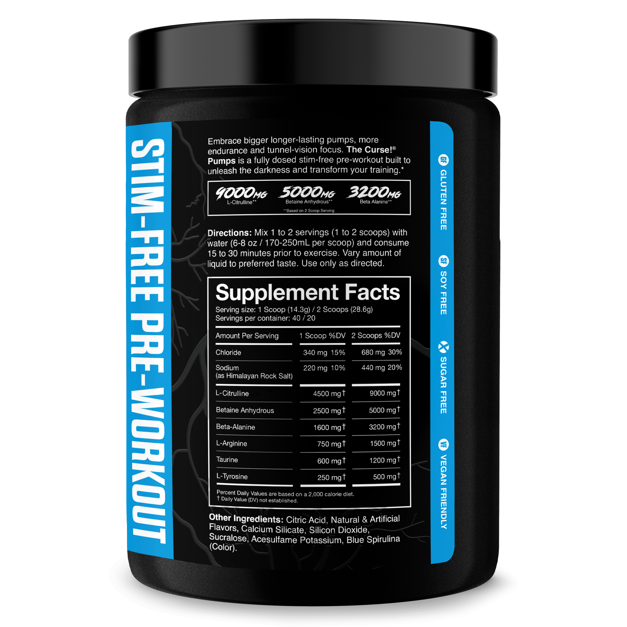 The Curse! Stim-Free Pump by JNX Sports
