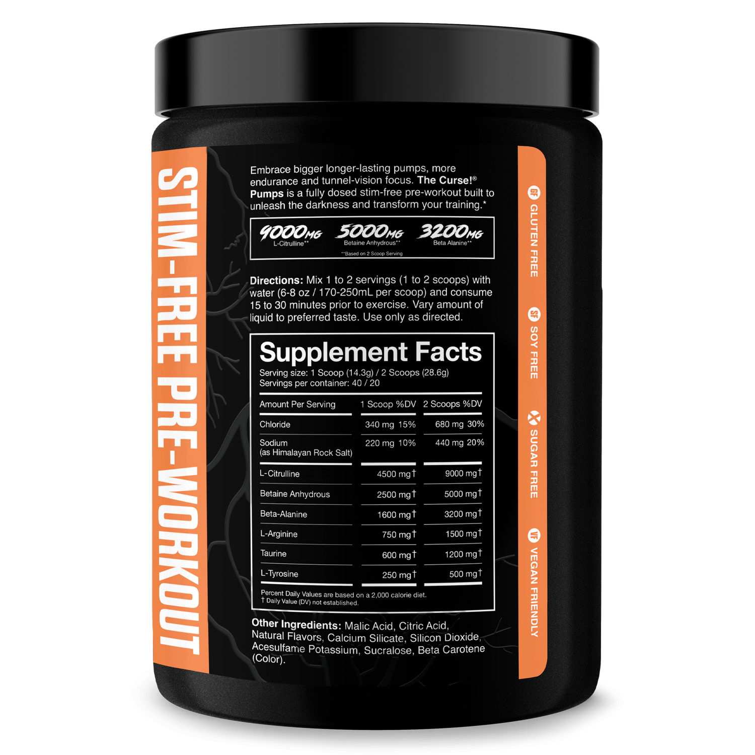 The Curse! Stim-Free Pump by JNX Sports