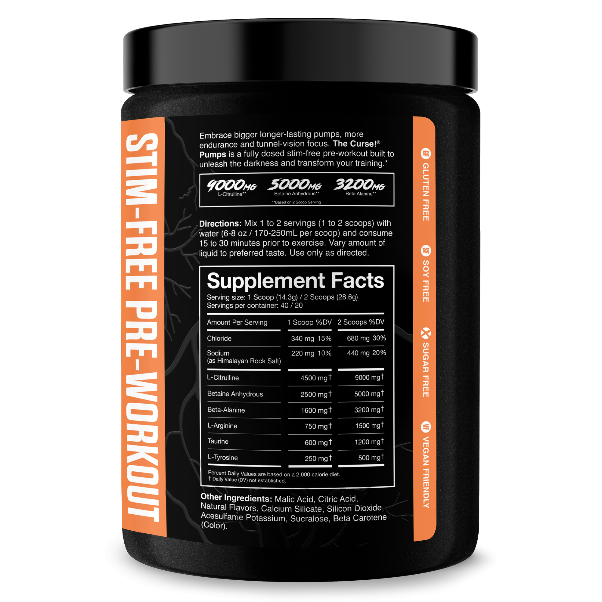 The Curse! Stim-Free Pump by JNX Sports