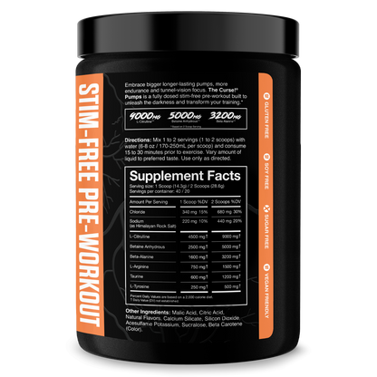 The Curse! Stim-Free Pump by JNX Sports