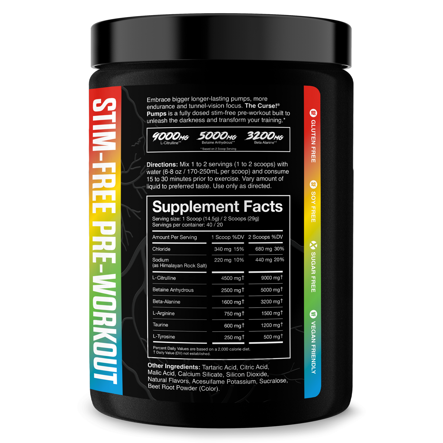 The Curse! Stim-Free Pump by JNX Sports