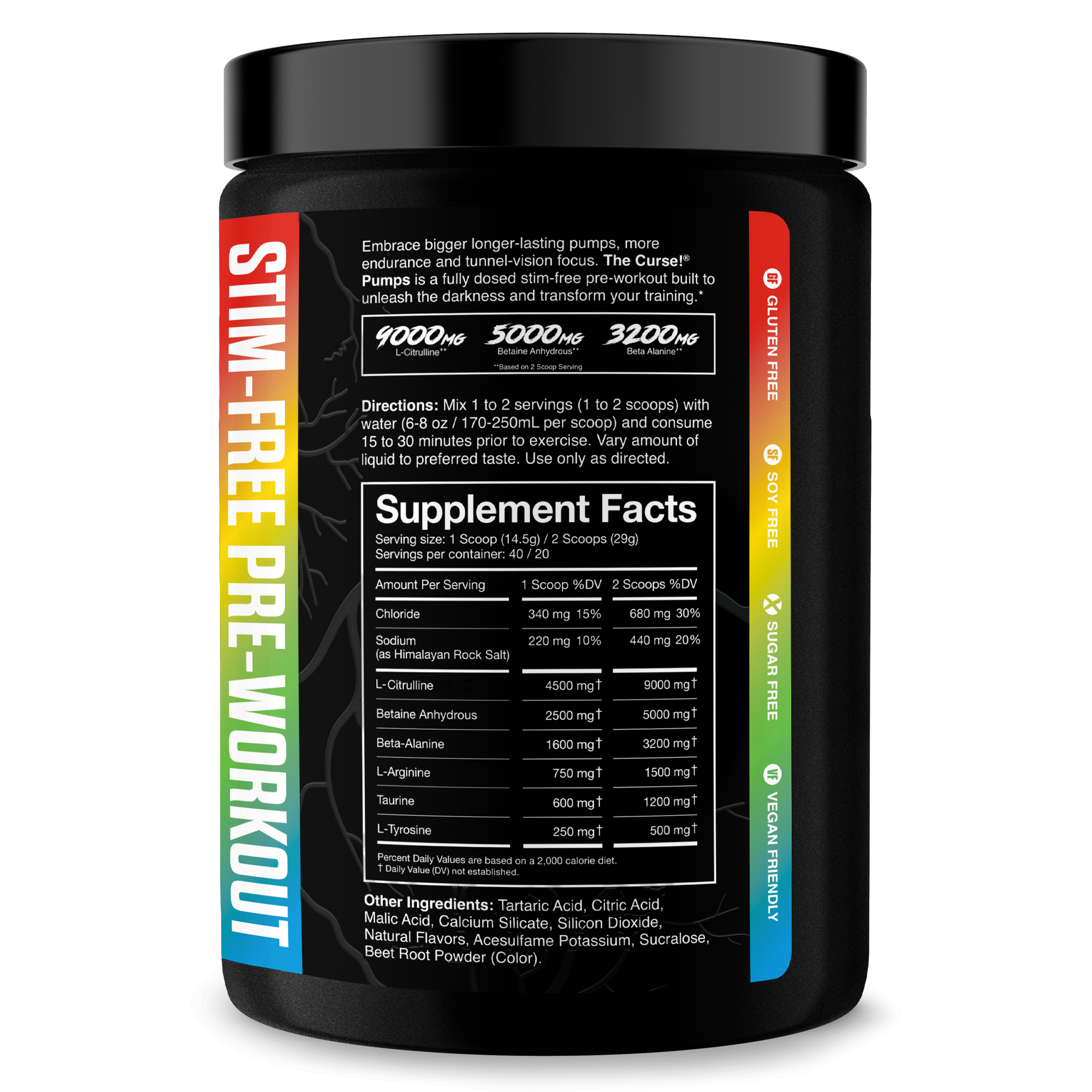 The Curse! Stim-Free Pump by JNX Sports
