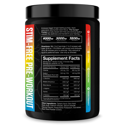 The Curse! Stim-Free Pump by JNX Sports
