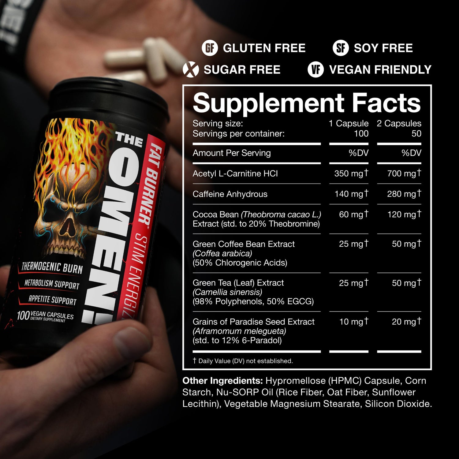 The Omen! Fat Burner by JNX Sports