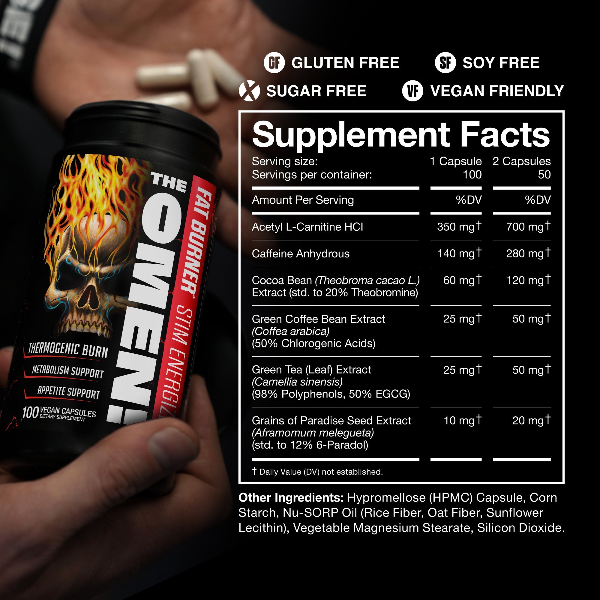 The Omen! Fat Burner by JNX Sports