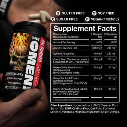 The Omen! Fat Burner by JNX Sports