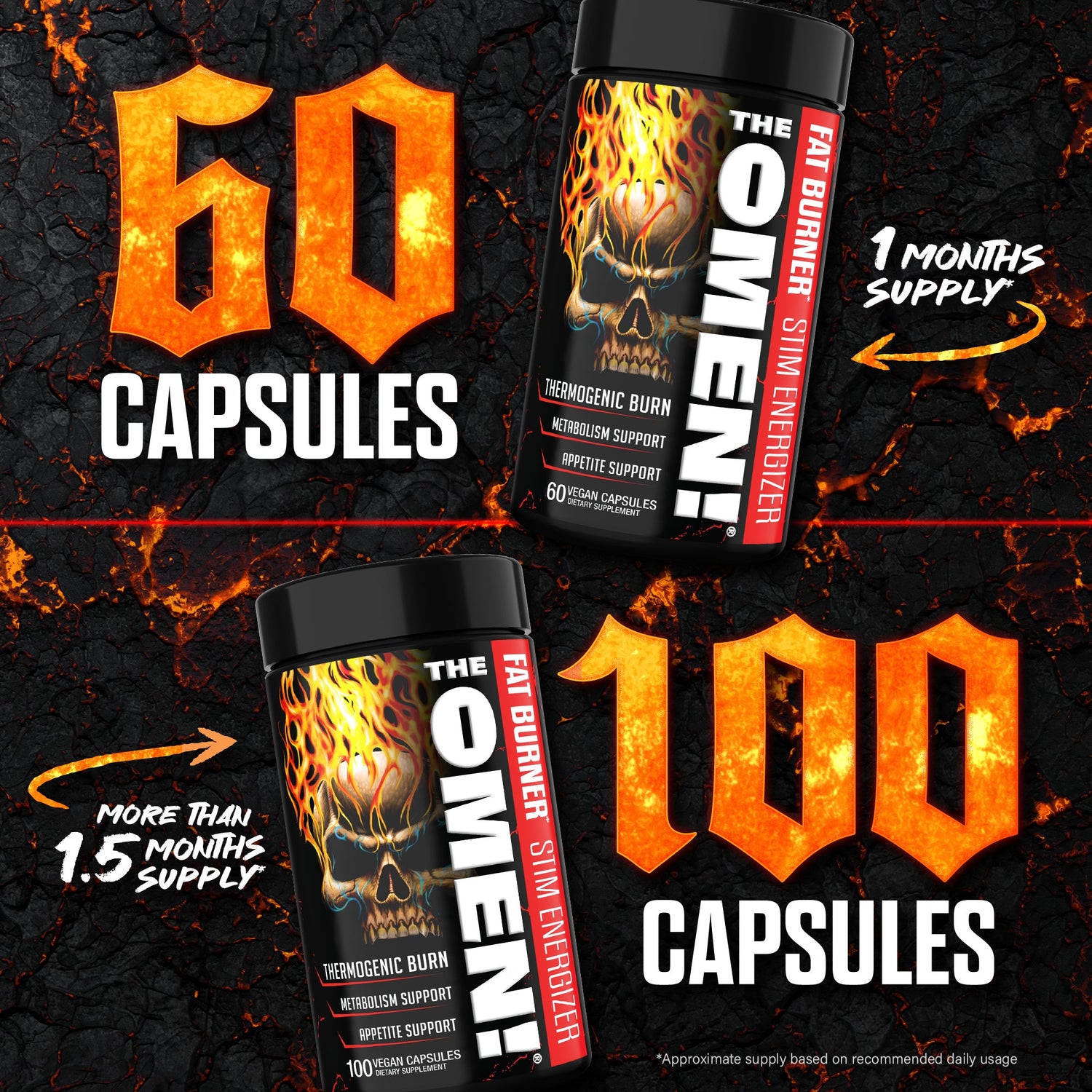 The Omen! Fat Burner by JNX Sports