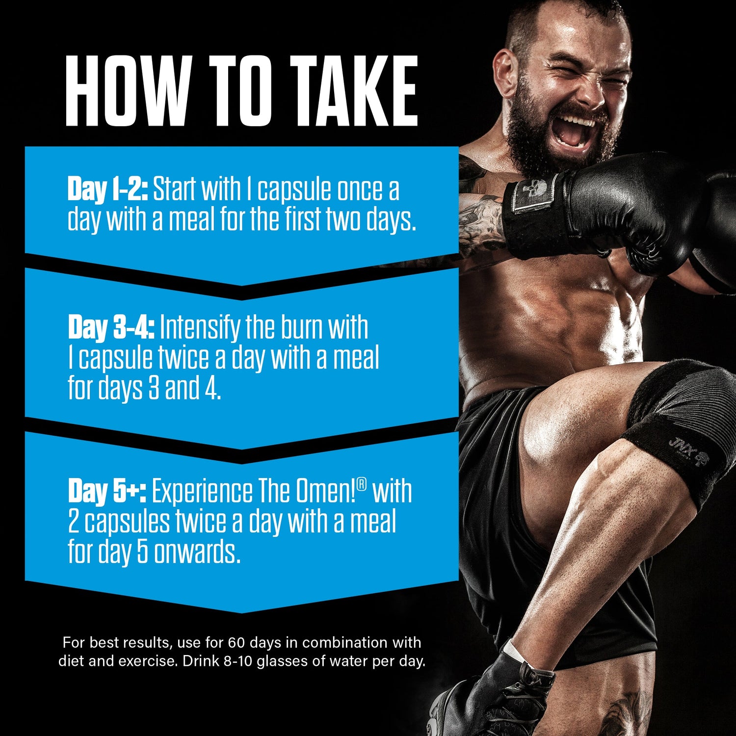 The Omen! Stim-Free Fat Burner by JNX Sports