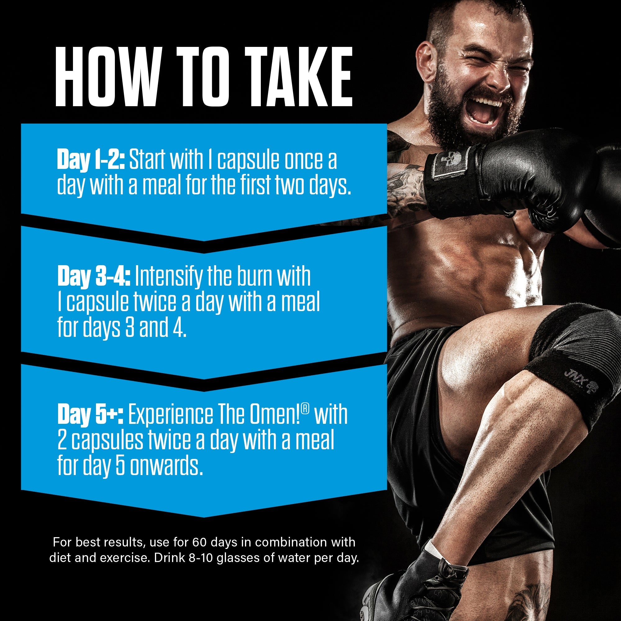 The Omen! Stim-Free Fat Burner by JNX Sports