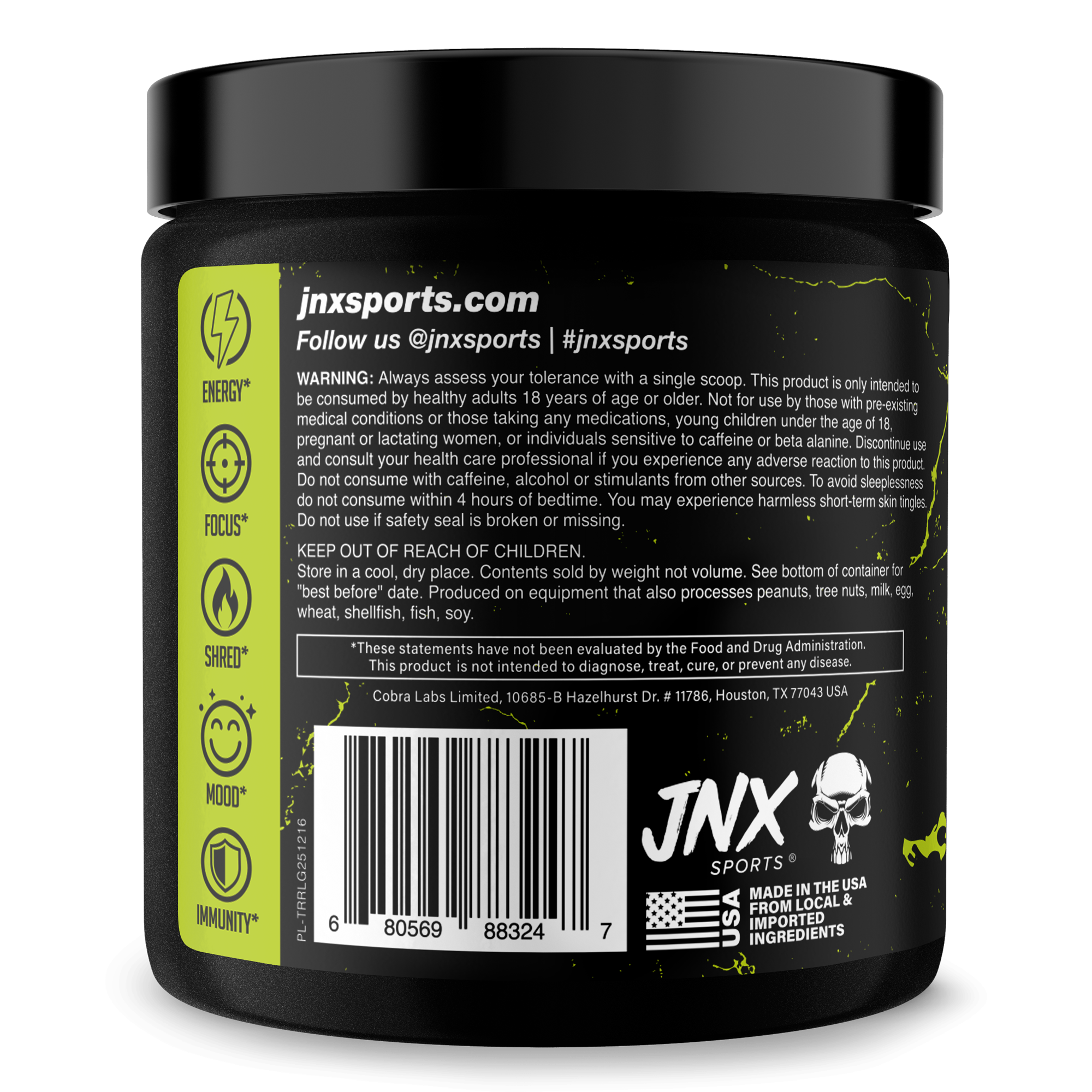The Ripper! Fat Burner by JNX Sports