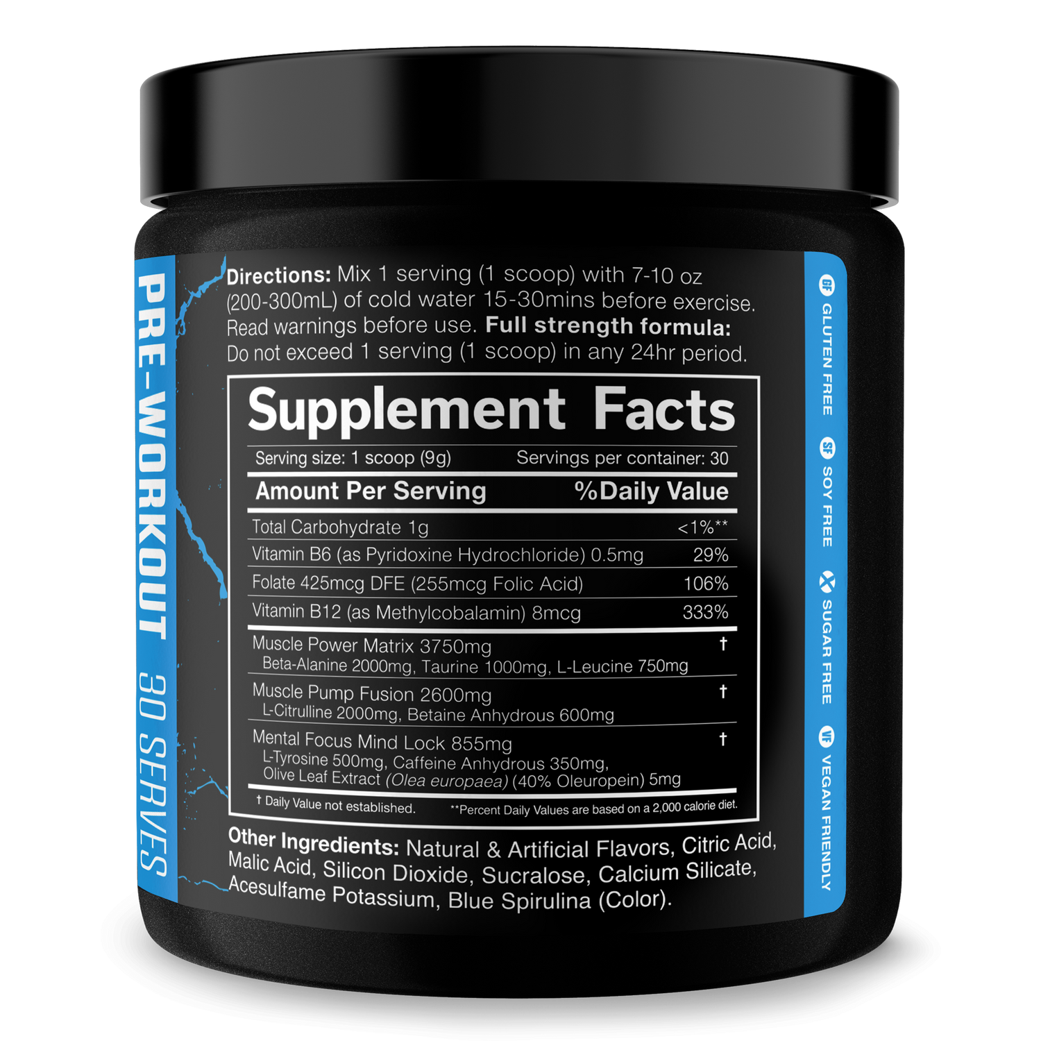 The Shadow! Pre-Workout by JNX Sports