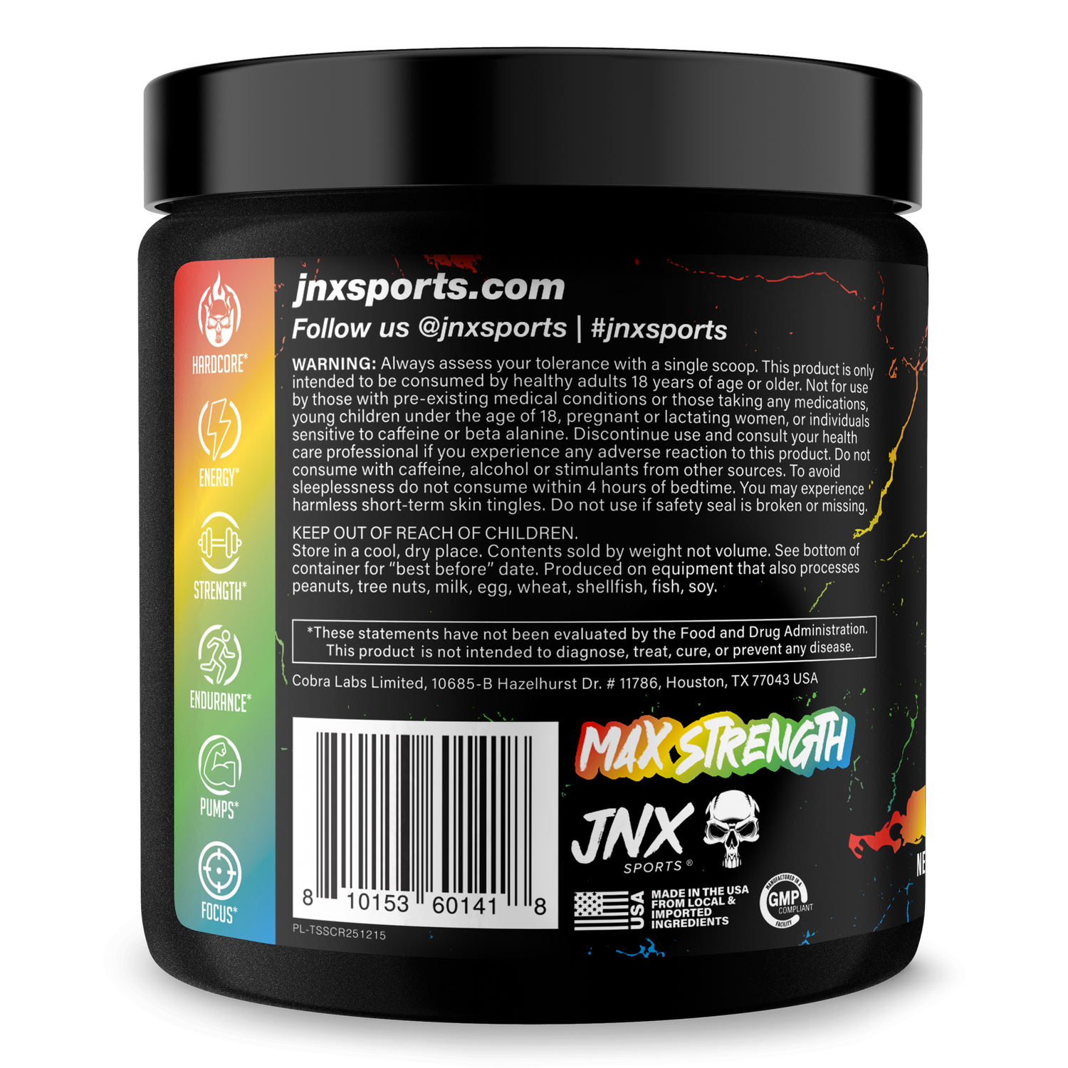 The Shadow! Pre-Workout by JNX Sports
