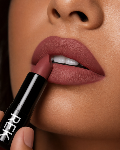 Long-Wear Hydrating Matte Lipstick – Vegan by REK Cosmetics