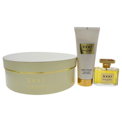 Jean Patou 1000 Set 2p For Women 2.5 oz EDT Spray by perfumesandrea