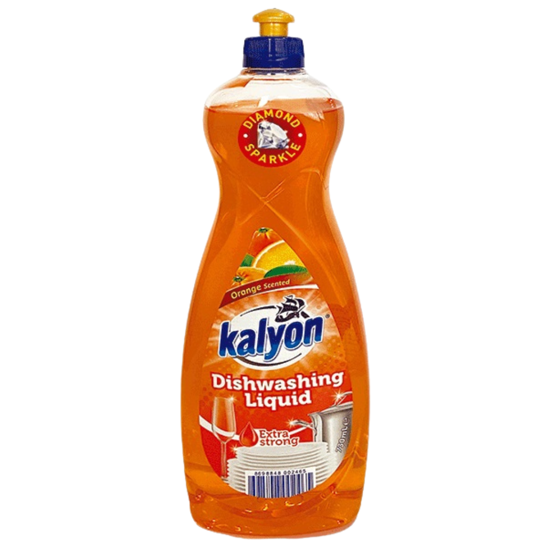 Kalyon Dishwashing Liquid Orange Scent (750 ml) by Farmacias Savia