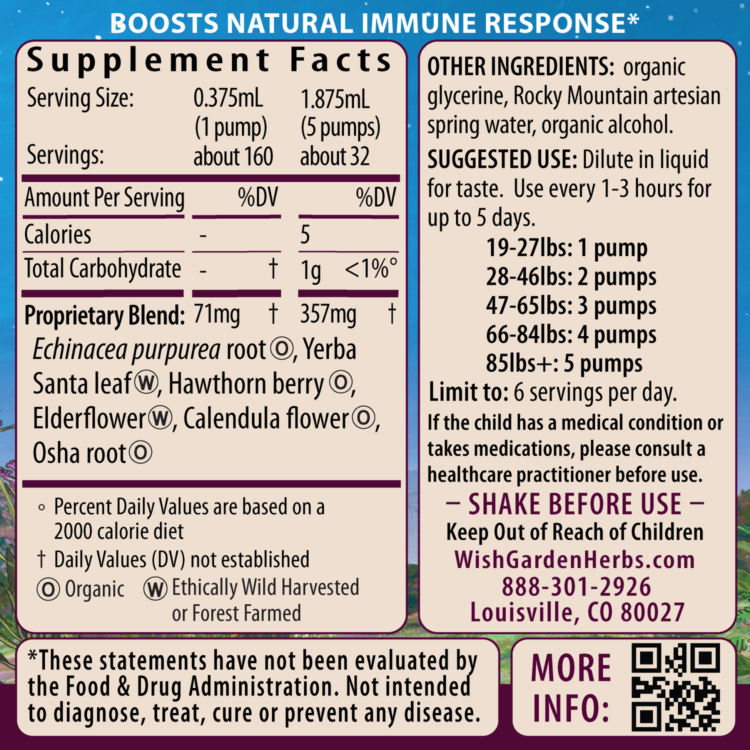 Kick-It Immune, Activator For Kids by WishGarden Herbs